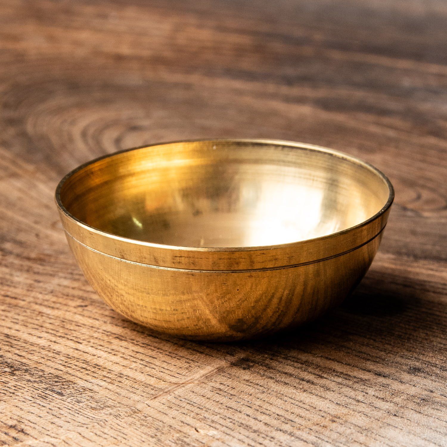 アンティークスリランカ真鍮ボウル インドの礼拝用 ブラスボウル[約6.3cm] / ディヤ ディワリ 礼拝 祭壇