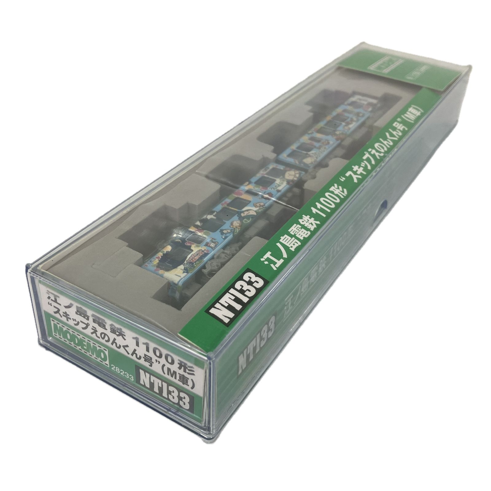 MODEMO 28233 NT 133 江ノ島電鉄 1100形 スキップえのんくん号 M車 MGモデル Nゲージ 