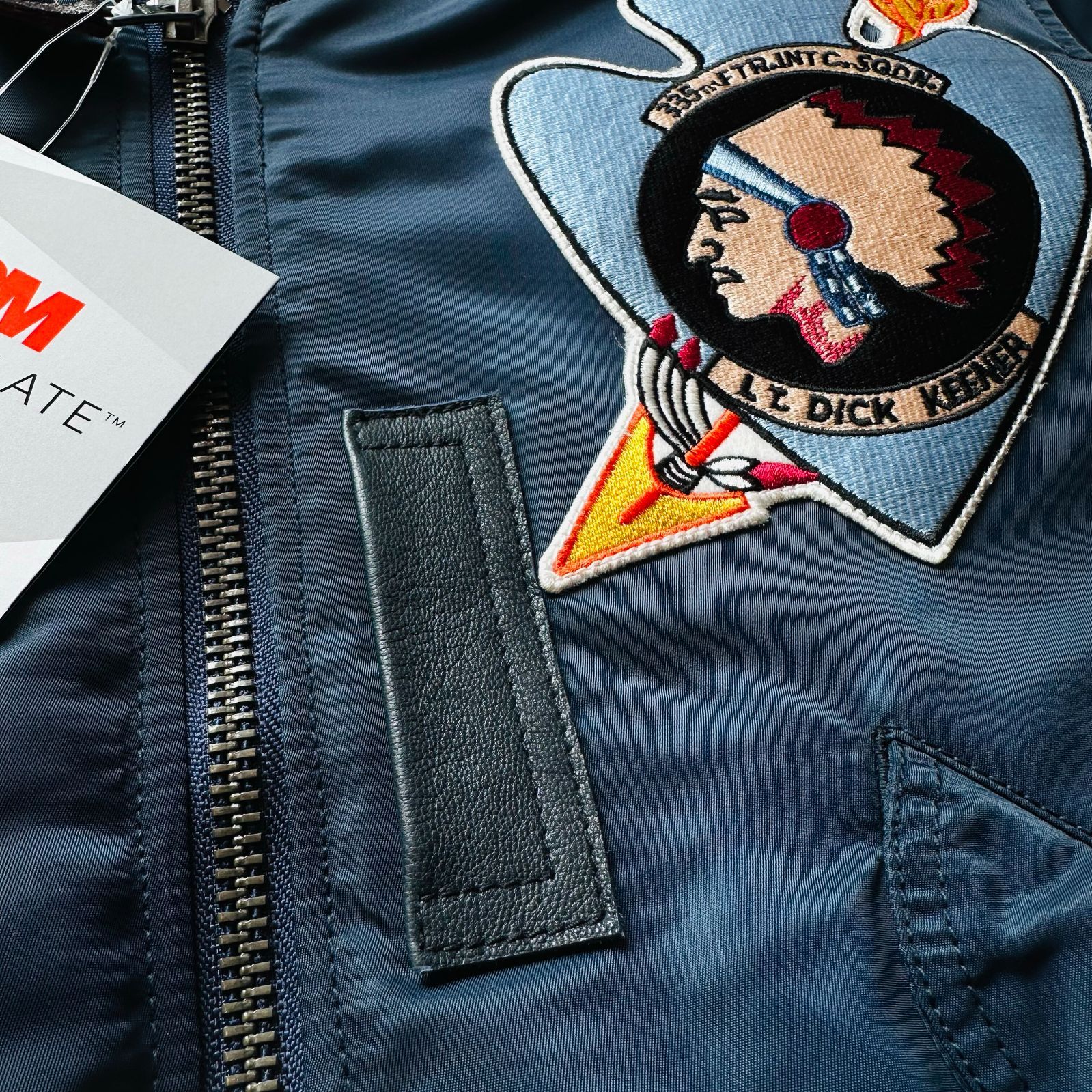 インターセプト フライトジャケット｜中綿入り｜軍用風