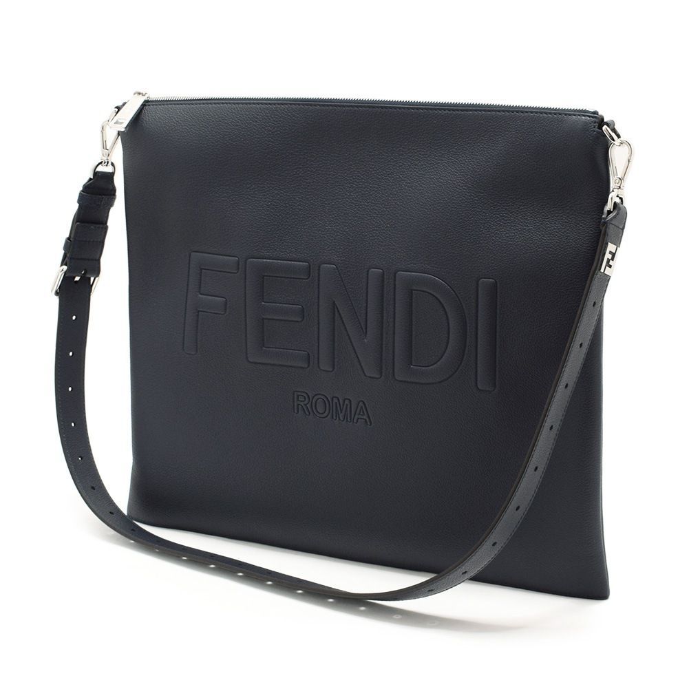 FENDI フェンディ ショルダーバッグ 7VA604-AMAC-F082Q ダークブルー トートバッグ ユニセックス