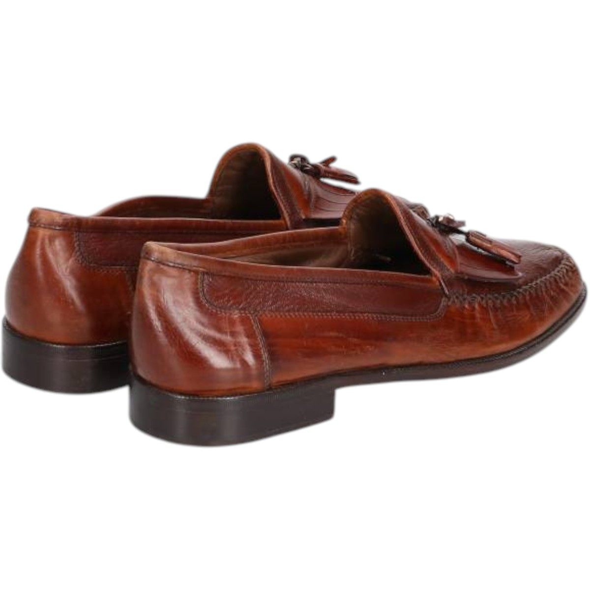 古着 ジョンストンアンドマーフィー JOHNSTON-MURPHY DOMANI タッセル キルトローファー イタリア製 8M メンズ26.0cm相当 saa015159