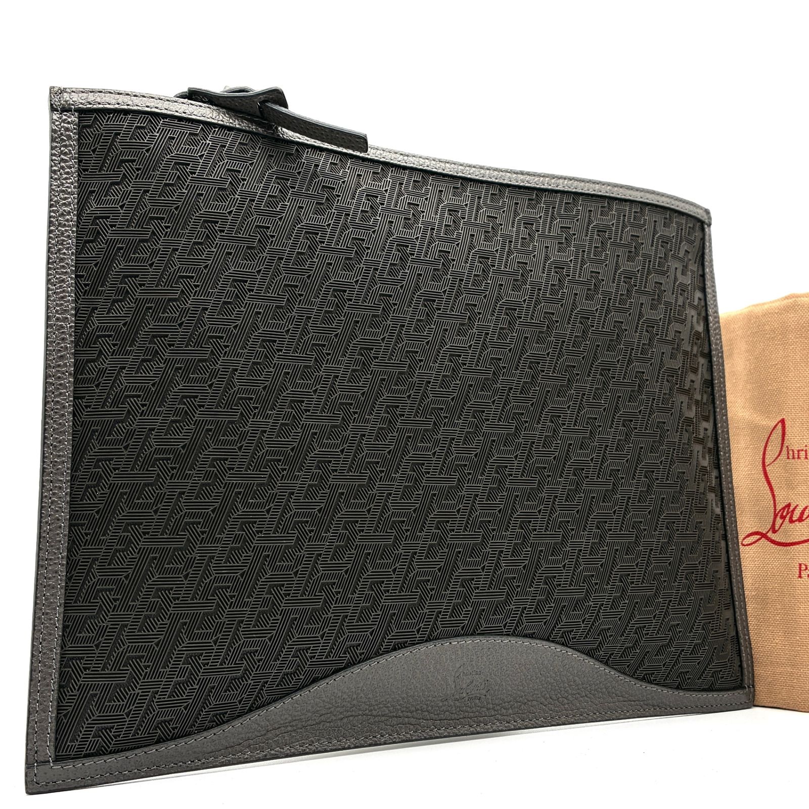 未使用に近い Christian Louboutin クリスチャンルブタン クラッチ