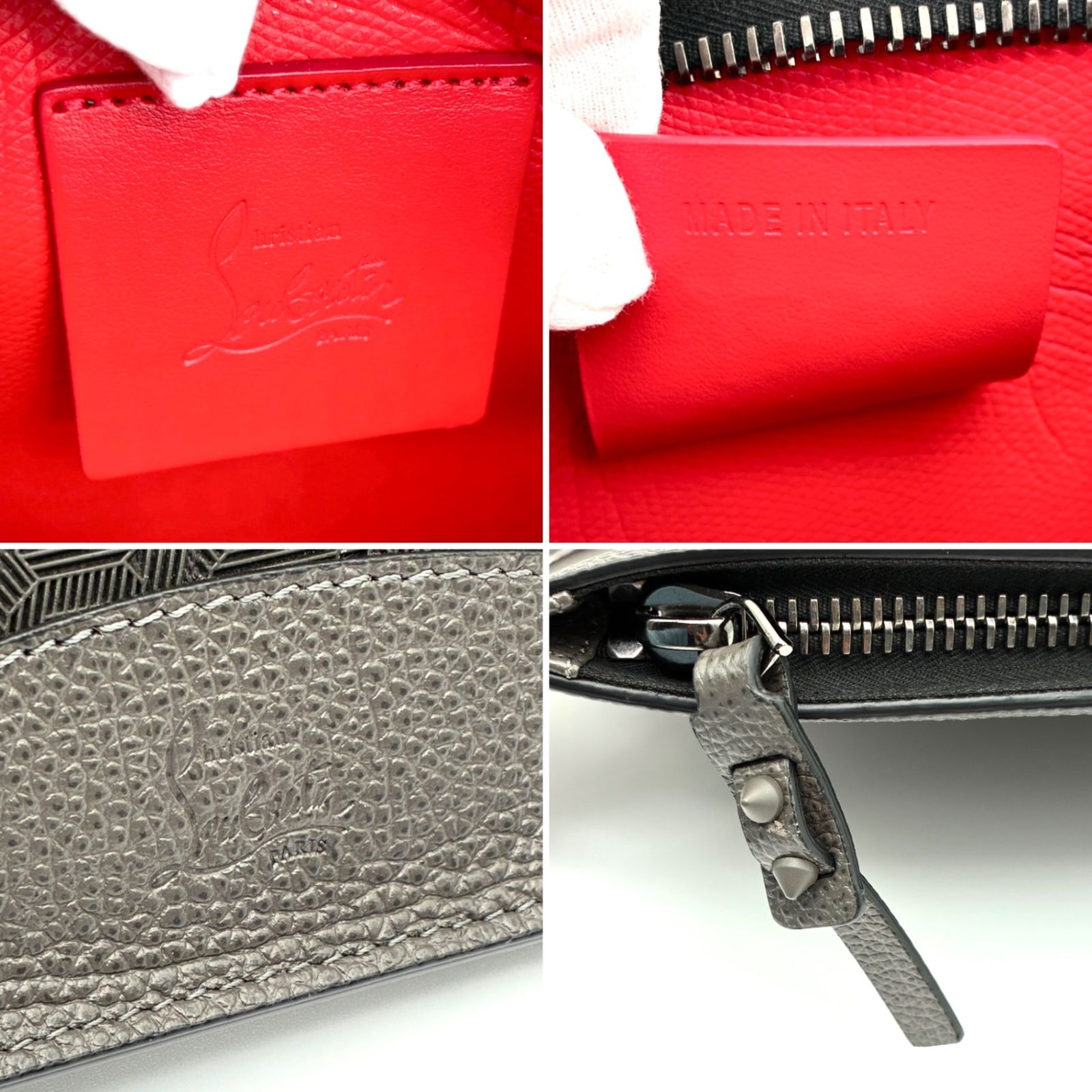 未使用に近い Christian Louboutin クリスチャンルブタン クラッチ