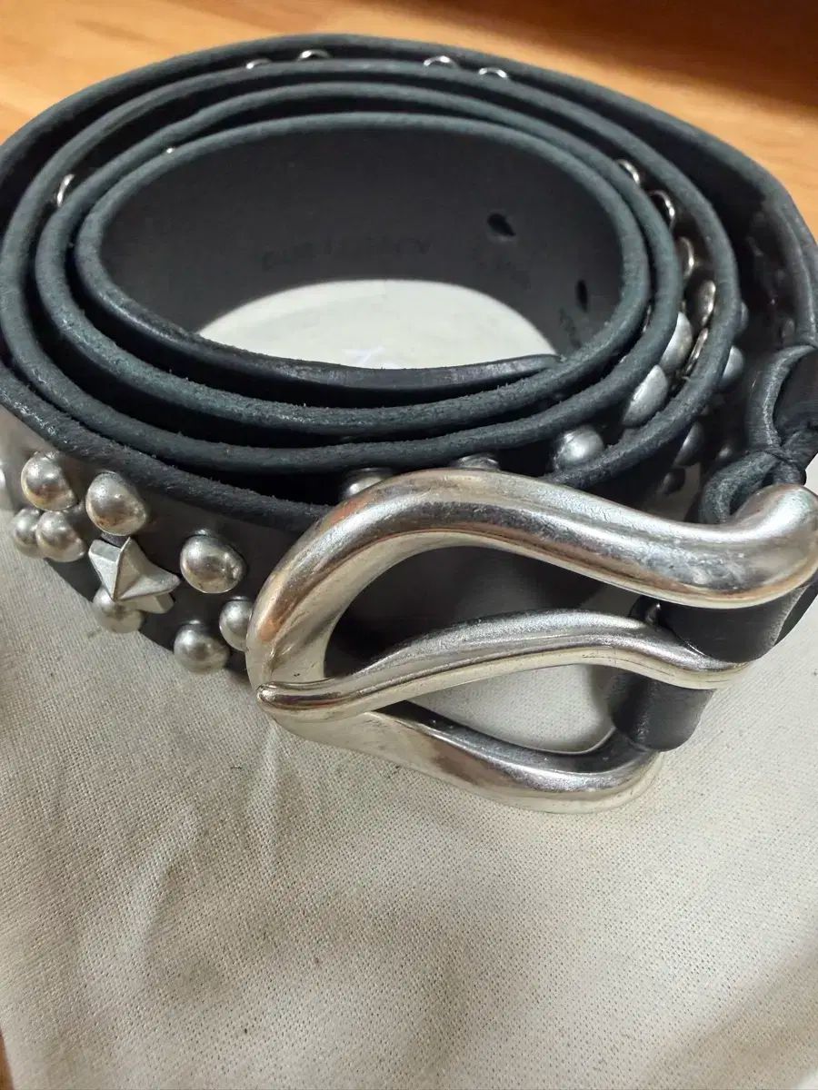 OUR LEGACY Star Fall Belt Black