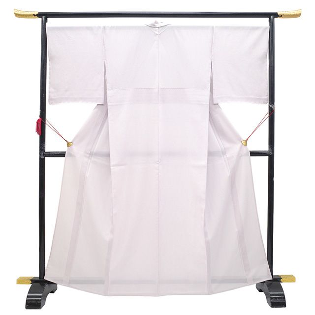 夏物 江戸小紋 着物 単衣 正絹 絽 坪金 壷金 行儀 淡紫 伝統工芸士 伊勢型写 夏 カジュアル セミフォーマル 小紋 夏用 薄物 夏着物日本の絹 居敷当仕立て 仕立て上がり 身丈166 裄丈68 Ｌサイズ みやがわ sb 16635