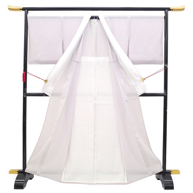 新品未使用　正絹夏もの　絽江戸小紋(大小あられ)単品 TORAY [ 夏きもの ] 洗える 夏着物 絽 江戸小紋 毛万筋 空色 M L 日本