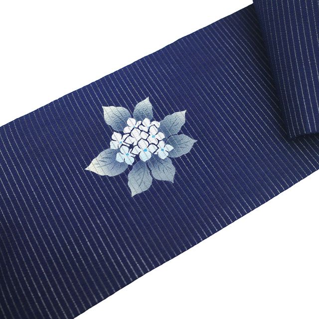 新古品】 夏物 名古屋帯 未使用 九寸 絽縮緬 絽 正絹 絽ちりめん 手