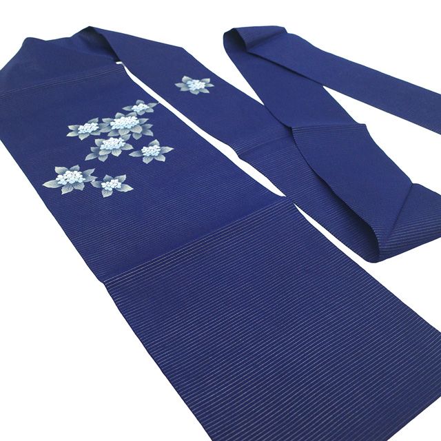 新古品】 夏物 名古屋帯 未使用 九寸 絽縮緬 絽 正絹 絽ちりめん 手