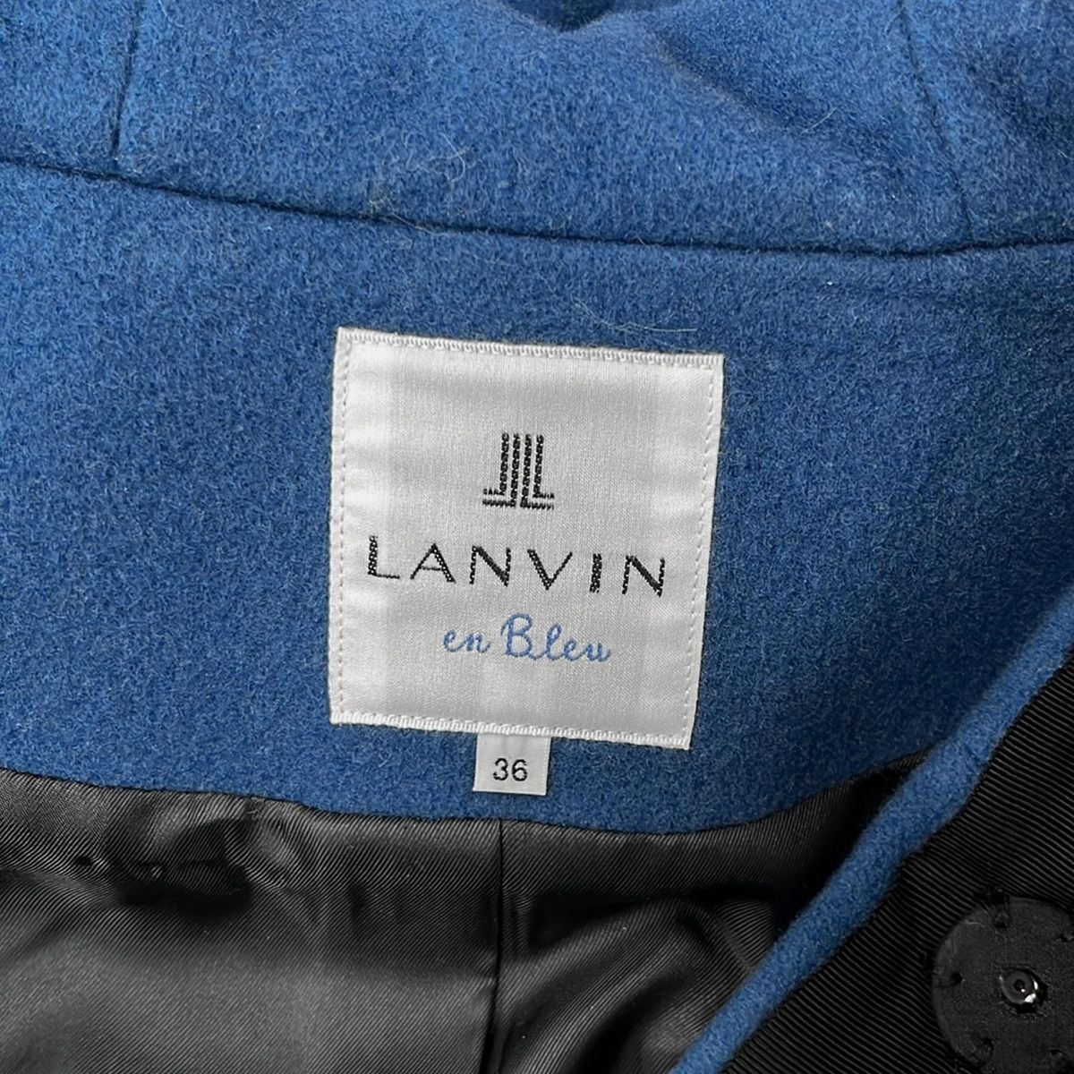LANVIN en Bleu(ランバンオンブルー) コート サイズ36 S レディース