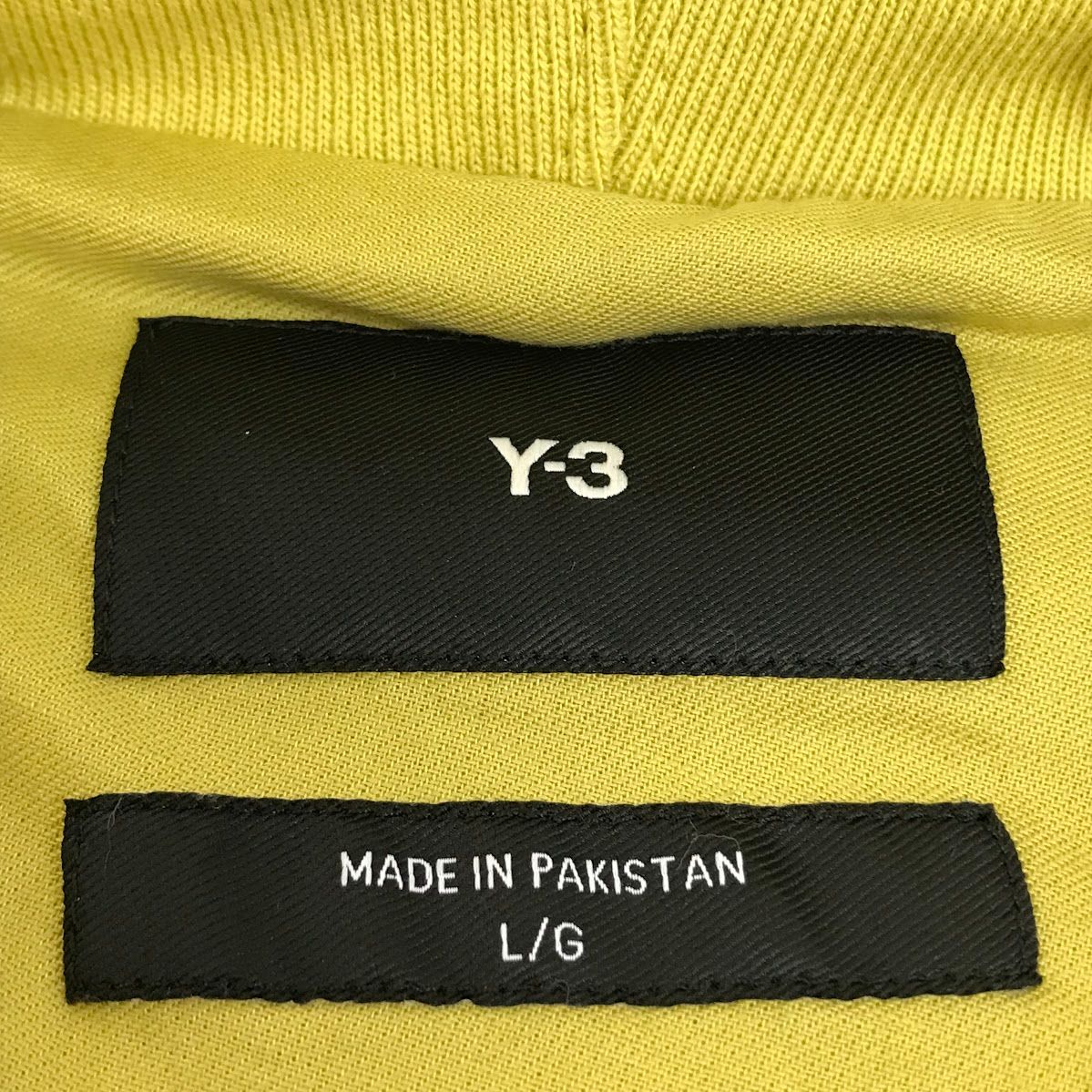  Y 3 ワイスリー パーカー FT HOODIE プルオーバーパーカー IP 7700 イエロー サイズ L 104 その他 メンズ