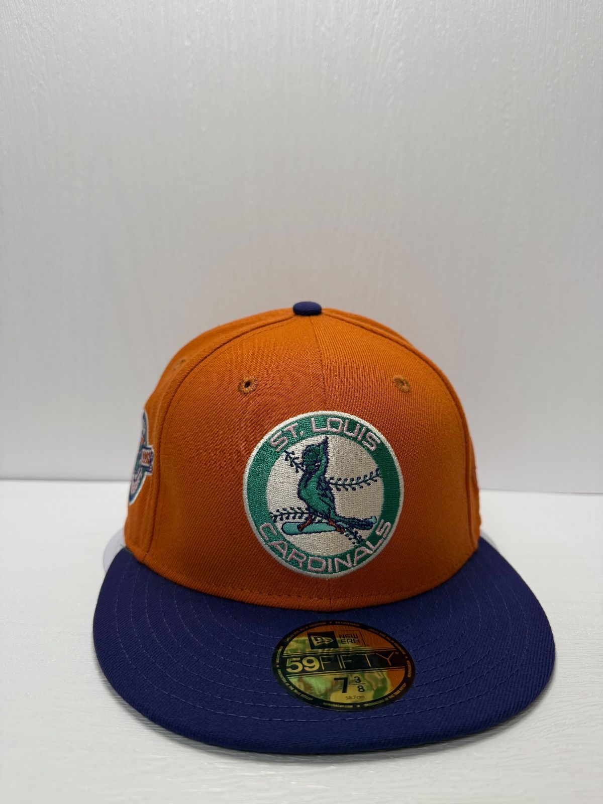 Newera セントルイスカージナルス 100thアニバーサリー 59fifty フィッティドキャップ ツートン