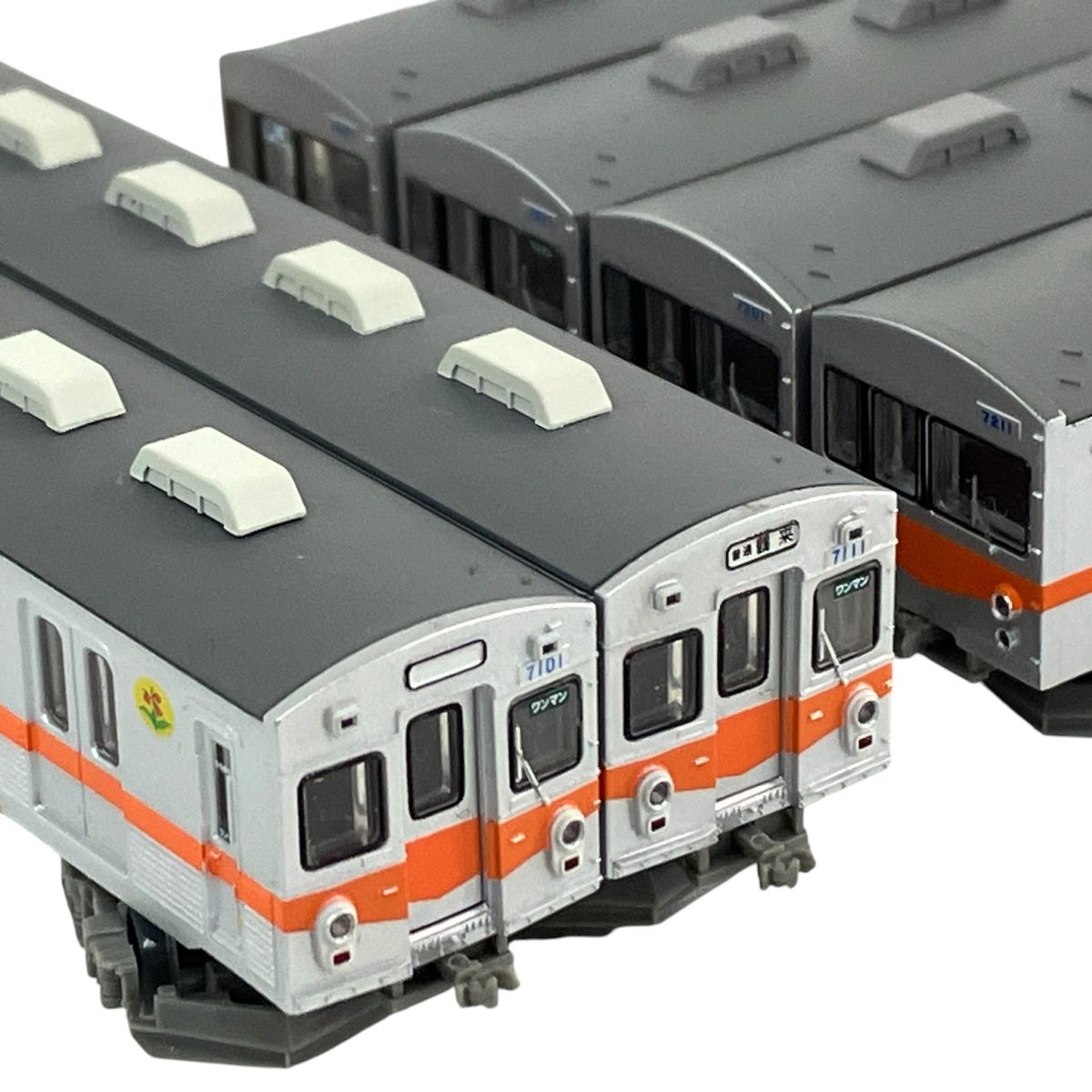 鉄道 北陸鉄道 7200形 6両セット Nゲージ 鉄道模型