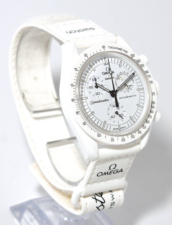 Swatch OMEGA スウォッチ オメガ ミッショントゥ ザ ムーンフェイズ FULL MOON クオーツ メンズ