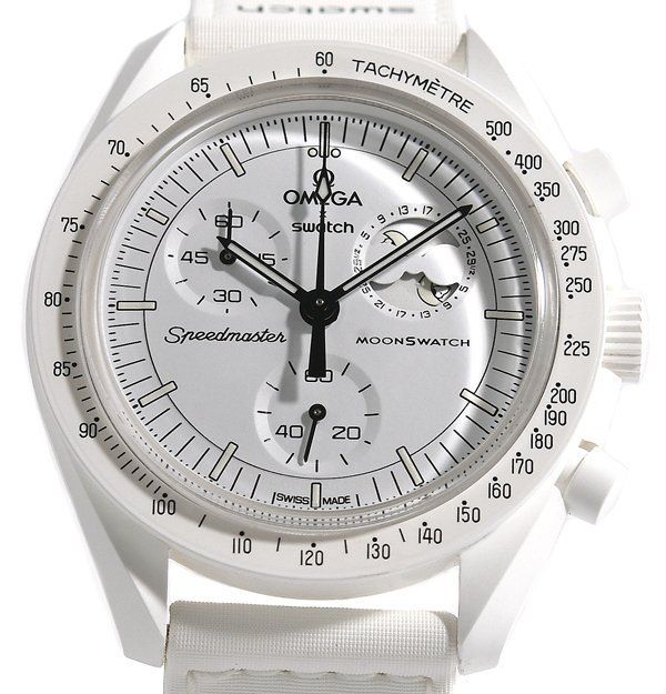 Swatch × OMEGA スウォッチ × オメガ ミッショントゥ ザ ムーンフェイズ FULL MOON SO33W700 クオーツ メンズ