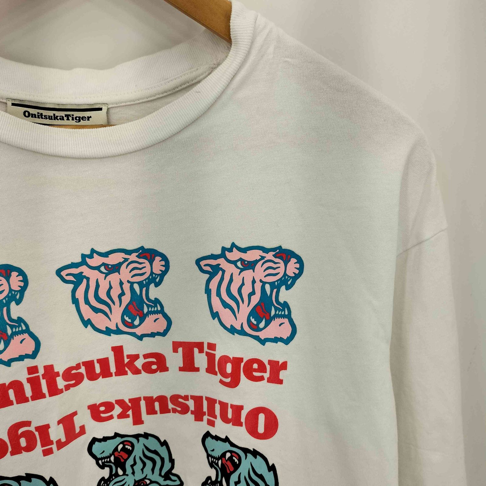 オニツカタイガー ONITSUKA TIGER LONG SLEEVE GRAPHIC TEE タイガー
