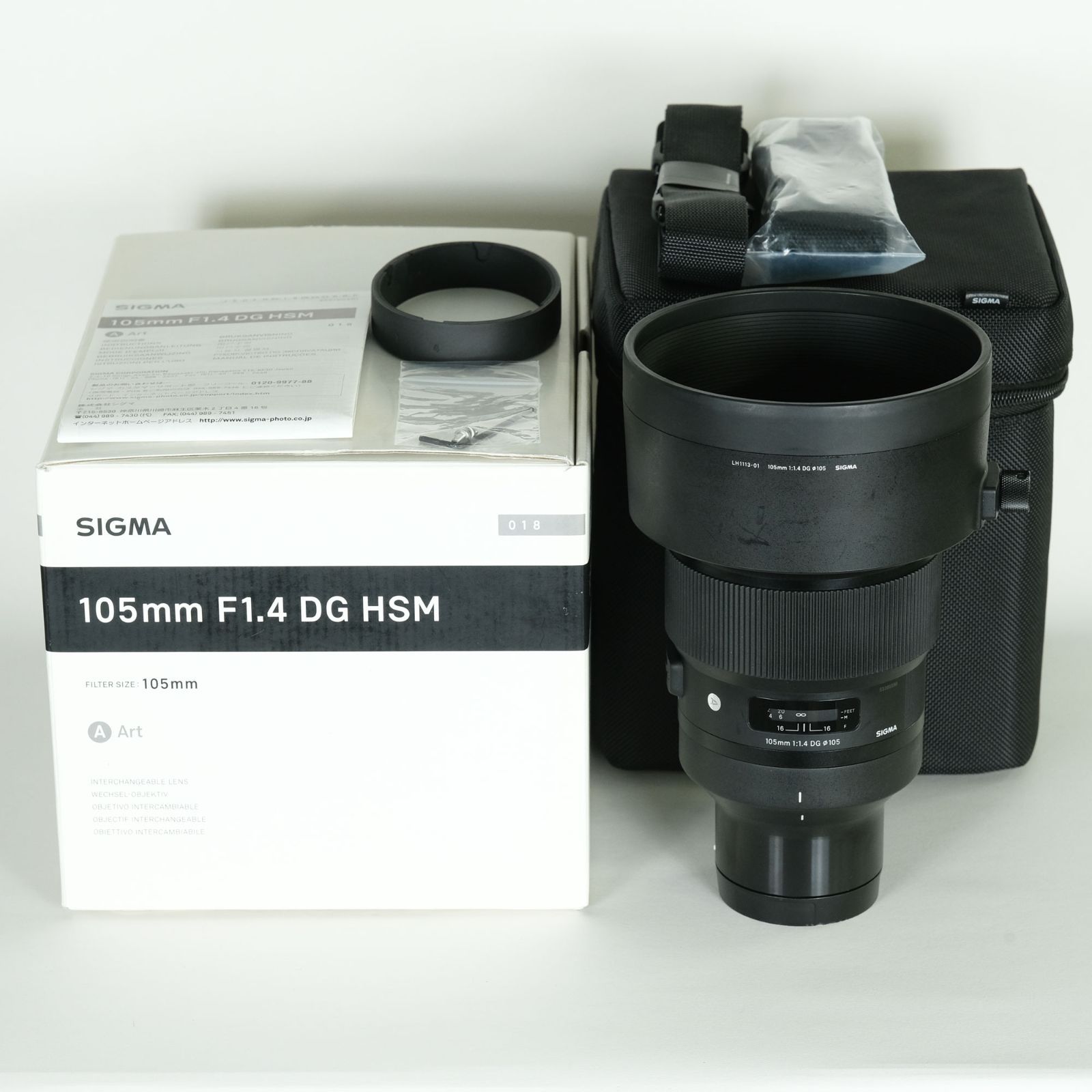 並品 SIGMA 105mm F1.4 DG HSM｜Art ソニーE用 SONY Eマウント
