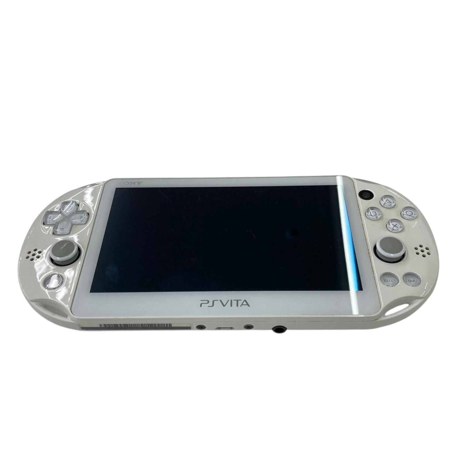 186000 ジャンク品 PS Vita PCH-2000 グレイシャー ホワイト 本体-M/G 