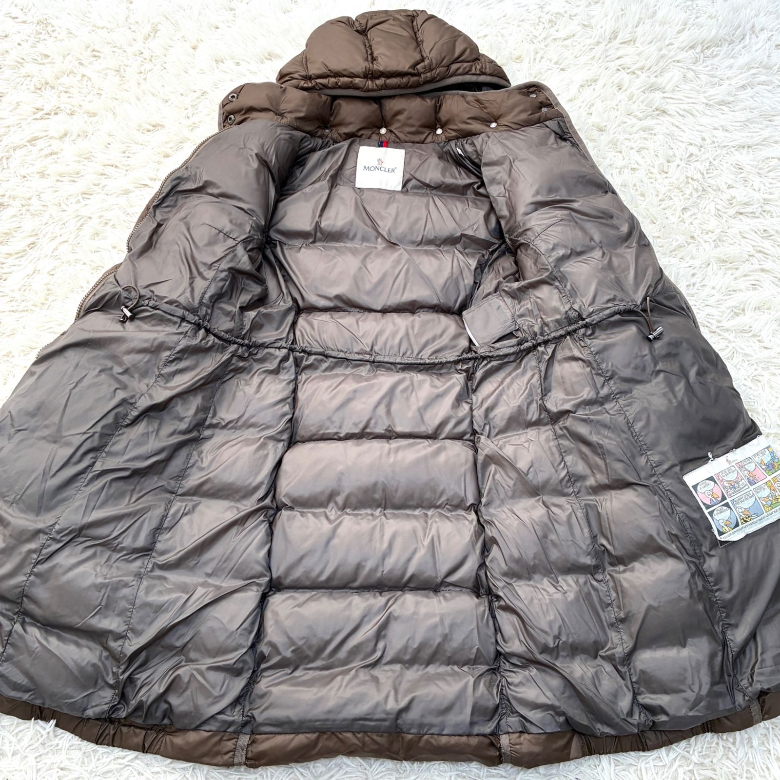 美品 MONCLER モンクレール ロマラン ダウンコート 腕ワッペン 極暖