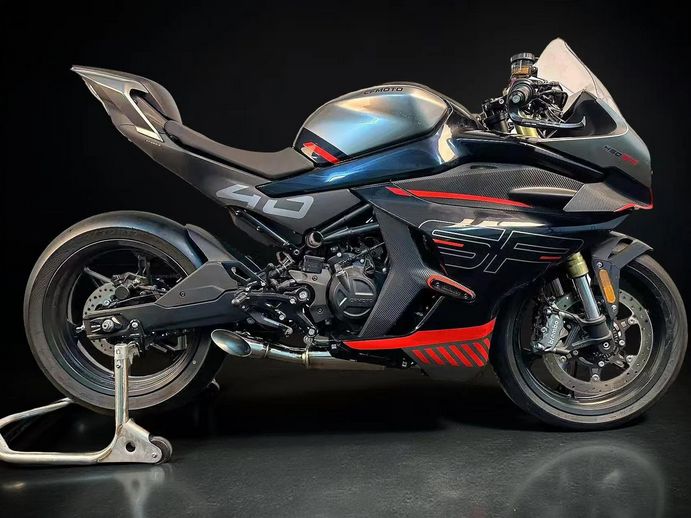 CFMOTO 450 SR ローマウント フルエキマフラー