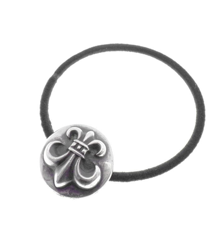 クロムハーツ CHROME HEARTS 【 HAIRBAND 】 BSフレア ボタン ヘアゴム
