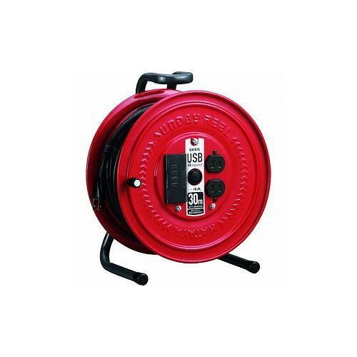 2営業日で発送 ハタヤ USBポート付コードリール S30U4 6012