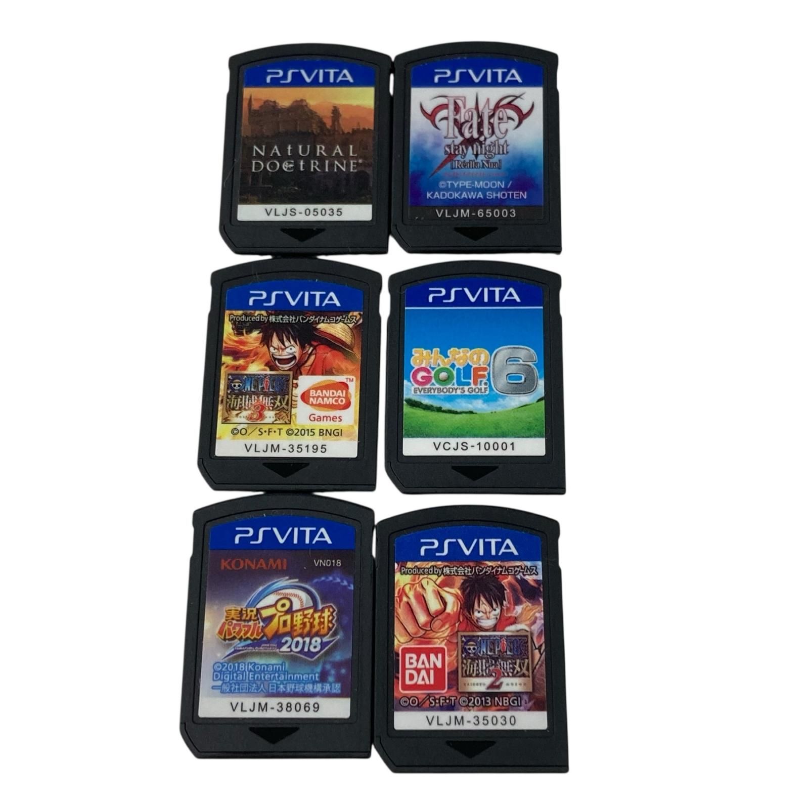186000 ゲームソフトまとめ売り PS VITA ケース無し ソフト 12本