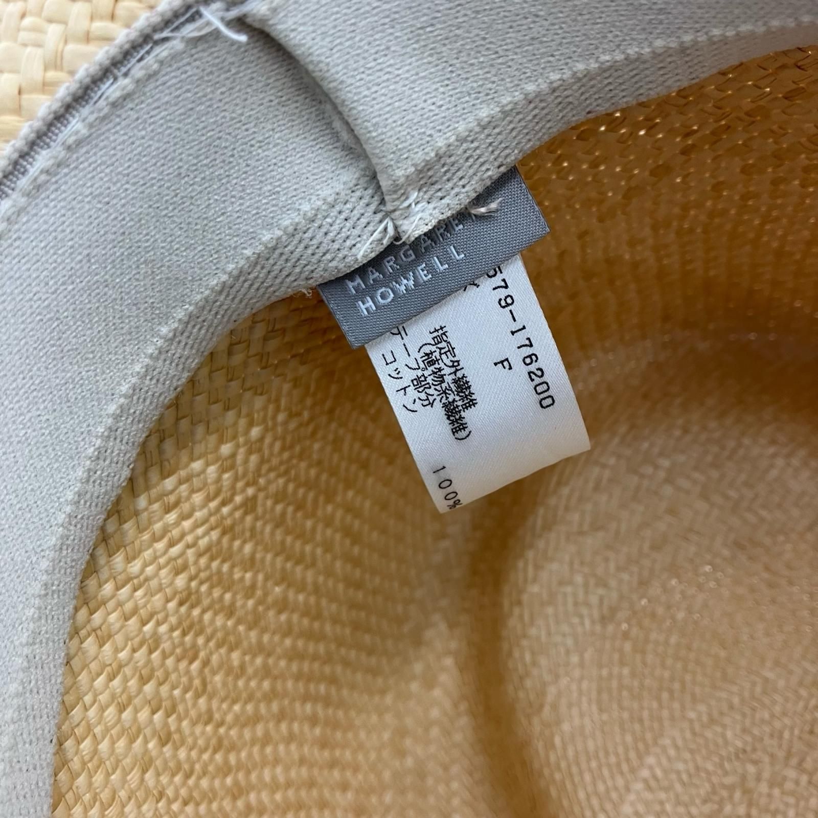 CHRISTYS’×MARGARETHOWELL 麦わら帽子