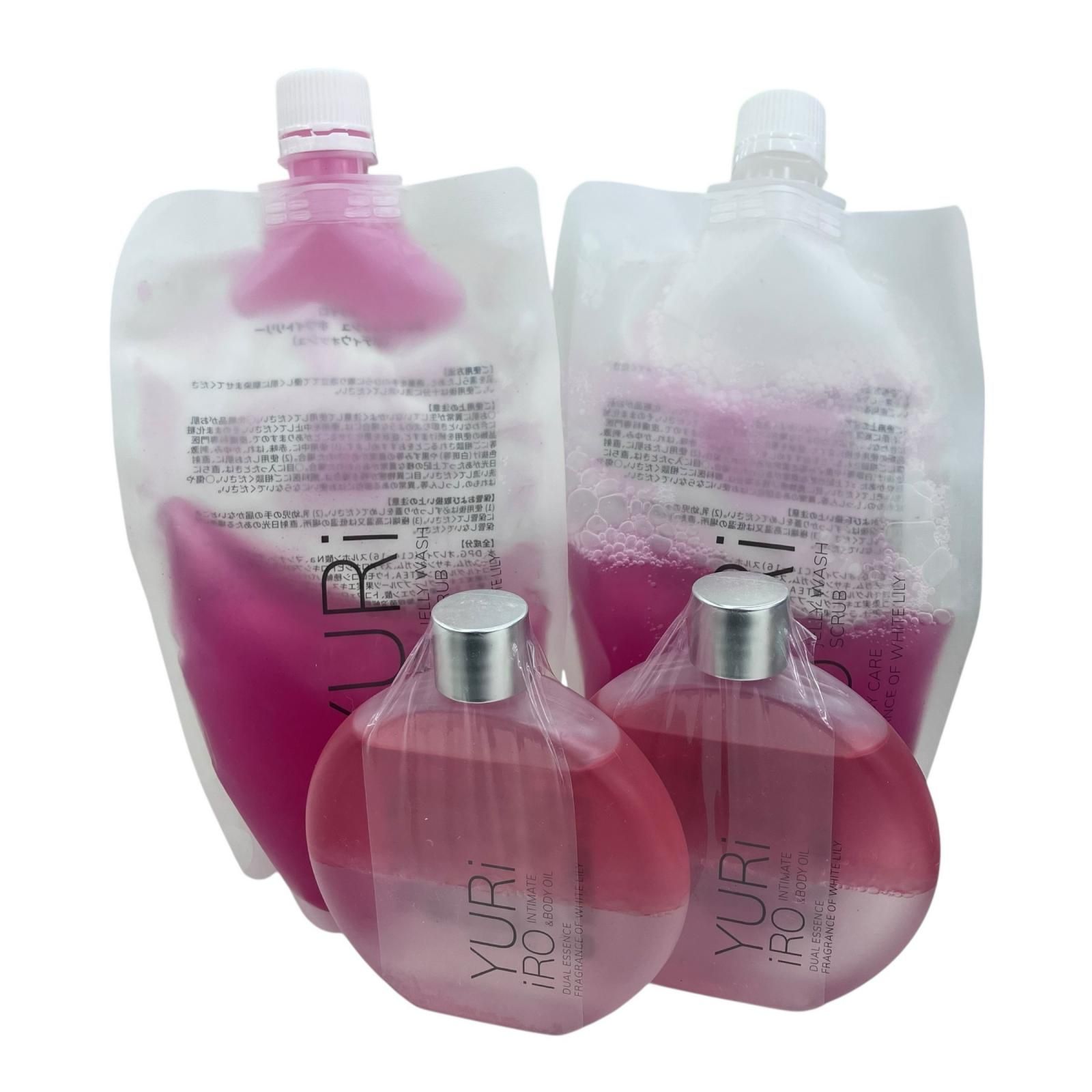 186001 YURiiRO ユリイロ インティメイト＆ボディオイル ボディウォッシュ ホワイトリリー 4点