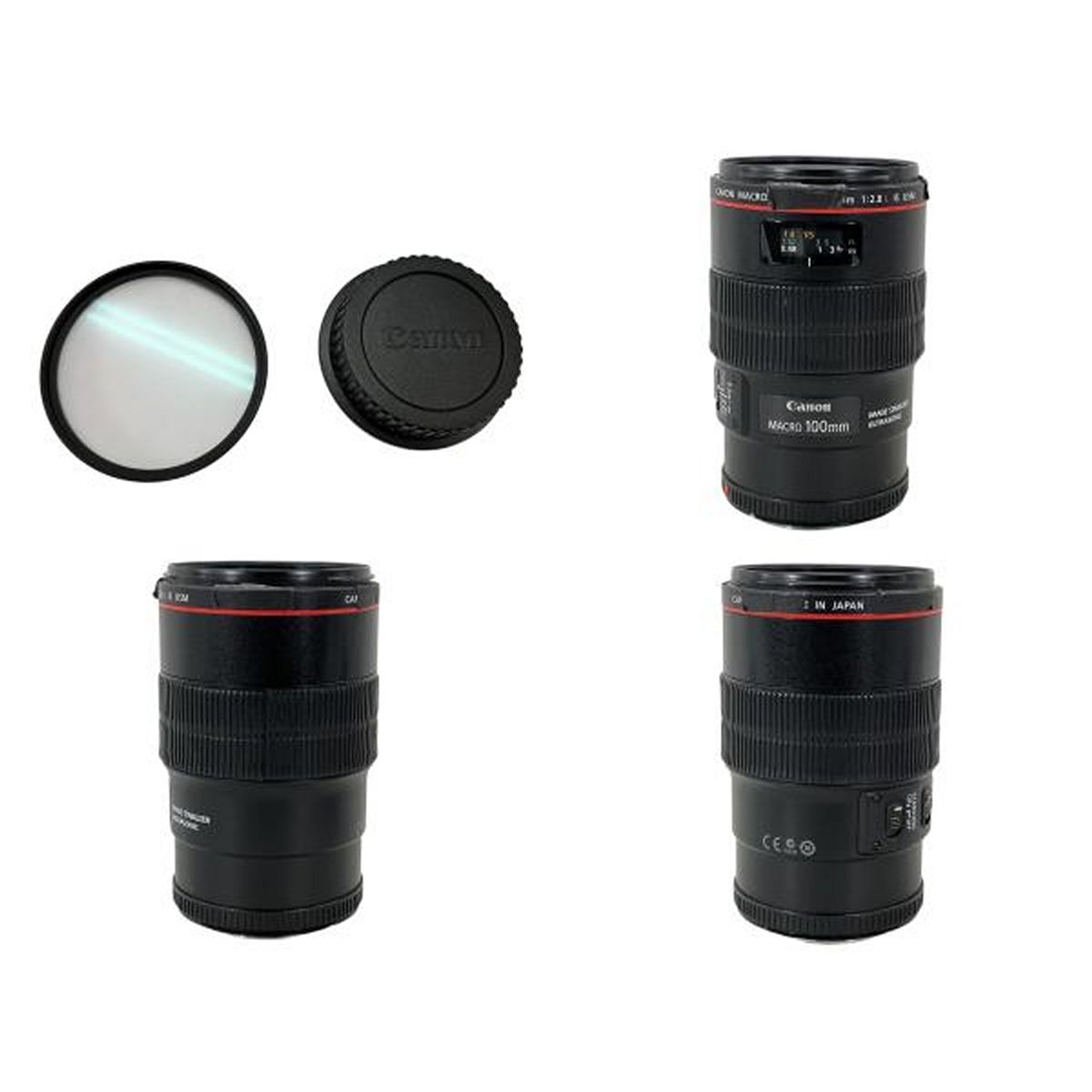 Canon EF 100mm F2.8L MACRO IS USM EFレンズ 中望遠 マクロ レンズ ハイブリッドIS キャノン W10619457