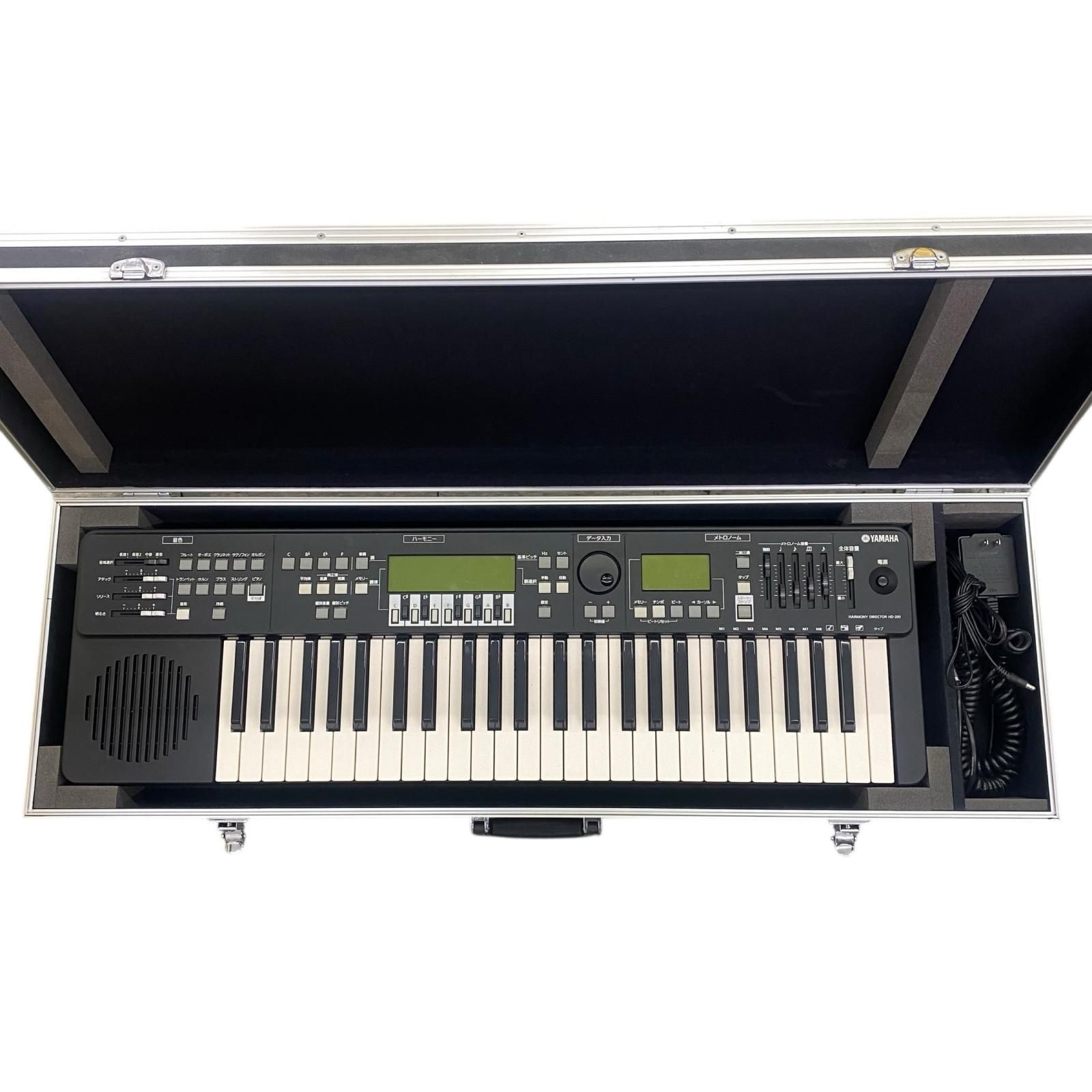 186000 YAMAHA ヤマハ Harmony Director HD 200 49鍵 ハーモニーディレクター 電子キーボード ピアノ シンセサイザ