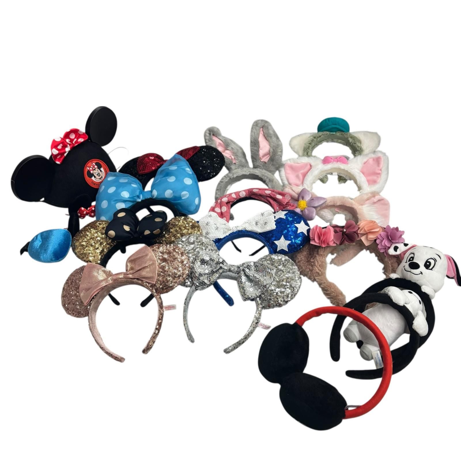 ディズニー カチューシャ ヘアピン まとめ売り 18点 186000 Disney ディズニー カチューシャ/ヘアピン 18点まとめ売り