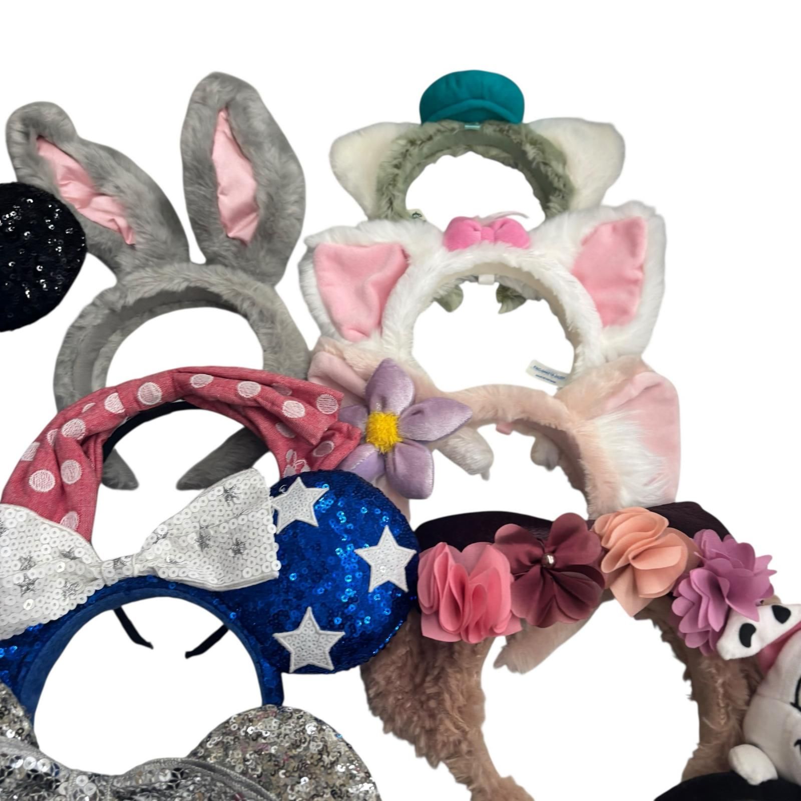 186000 Disney ディズニー カチューシャ/ヘアピン 18点まとめ売り