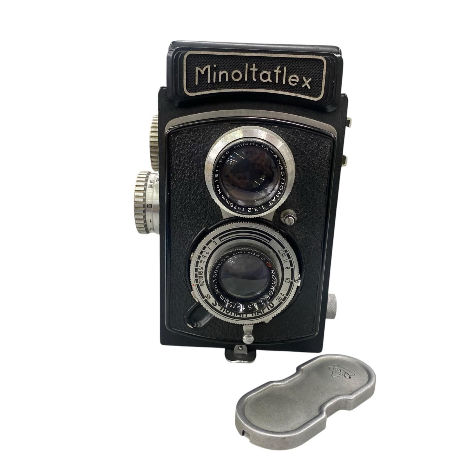 186000 動作未確認 Minoltaflex ミノルタフレックス 二眼レフ 二眼