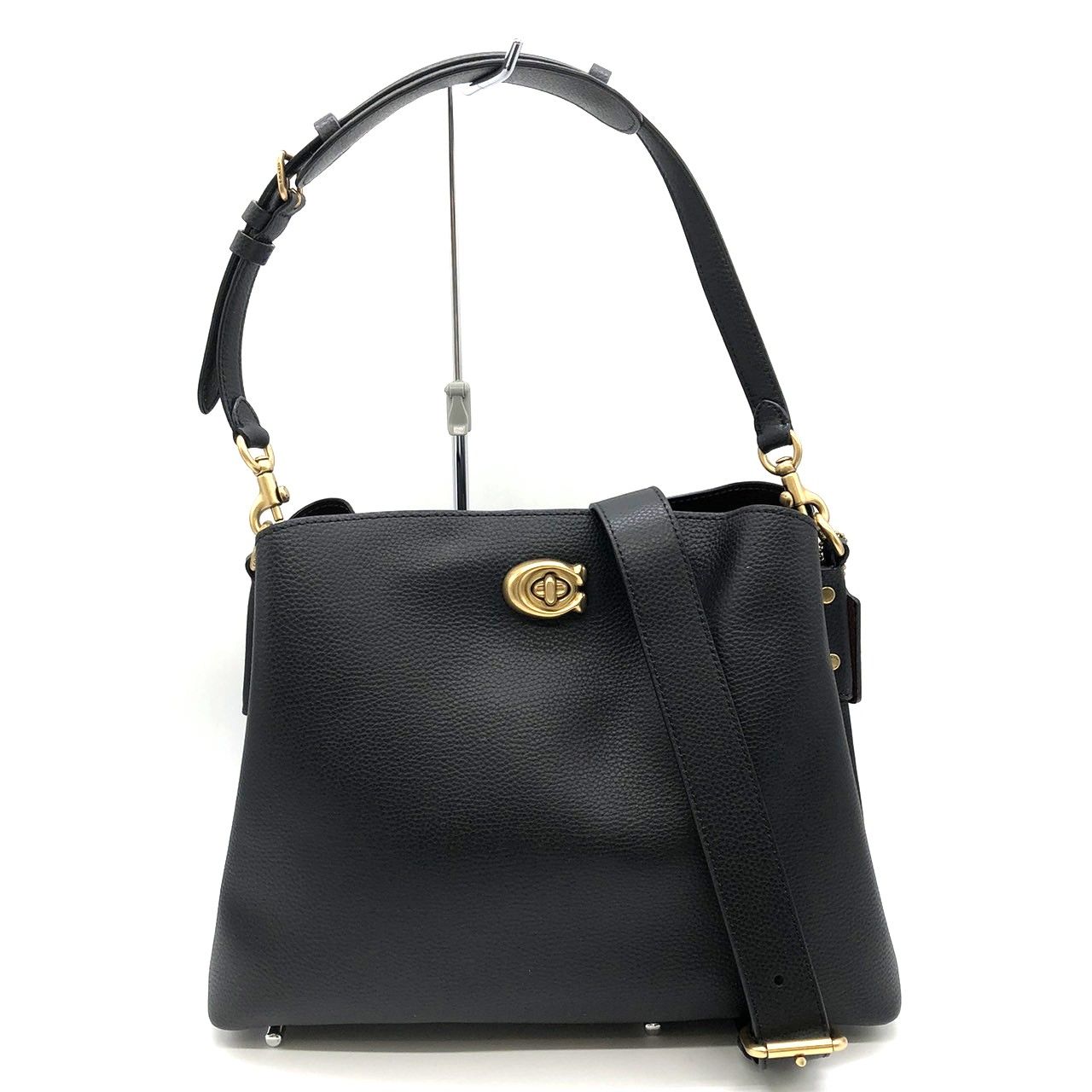 COACH コーチ ハンドバッグ ショルダーバッグ 2way ウイロウ レザー 