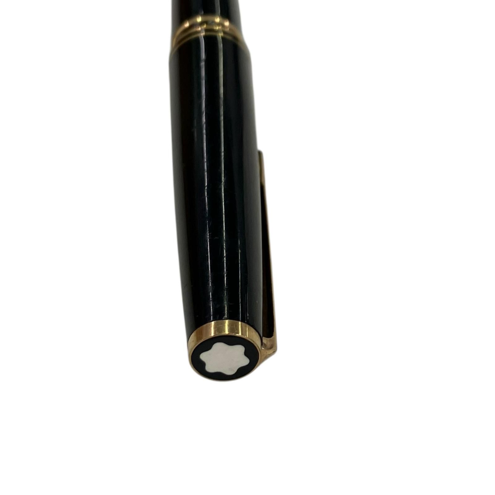 186000 現状品 MONTBLANC モンブラン 万年筆 14K 585 ブラック - メルカリ
