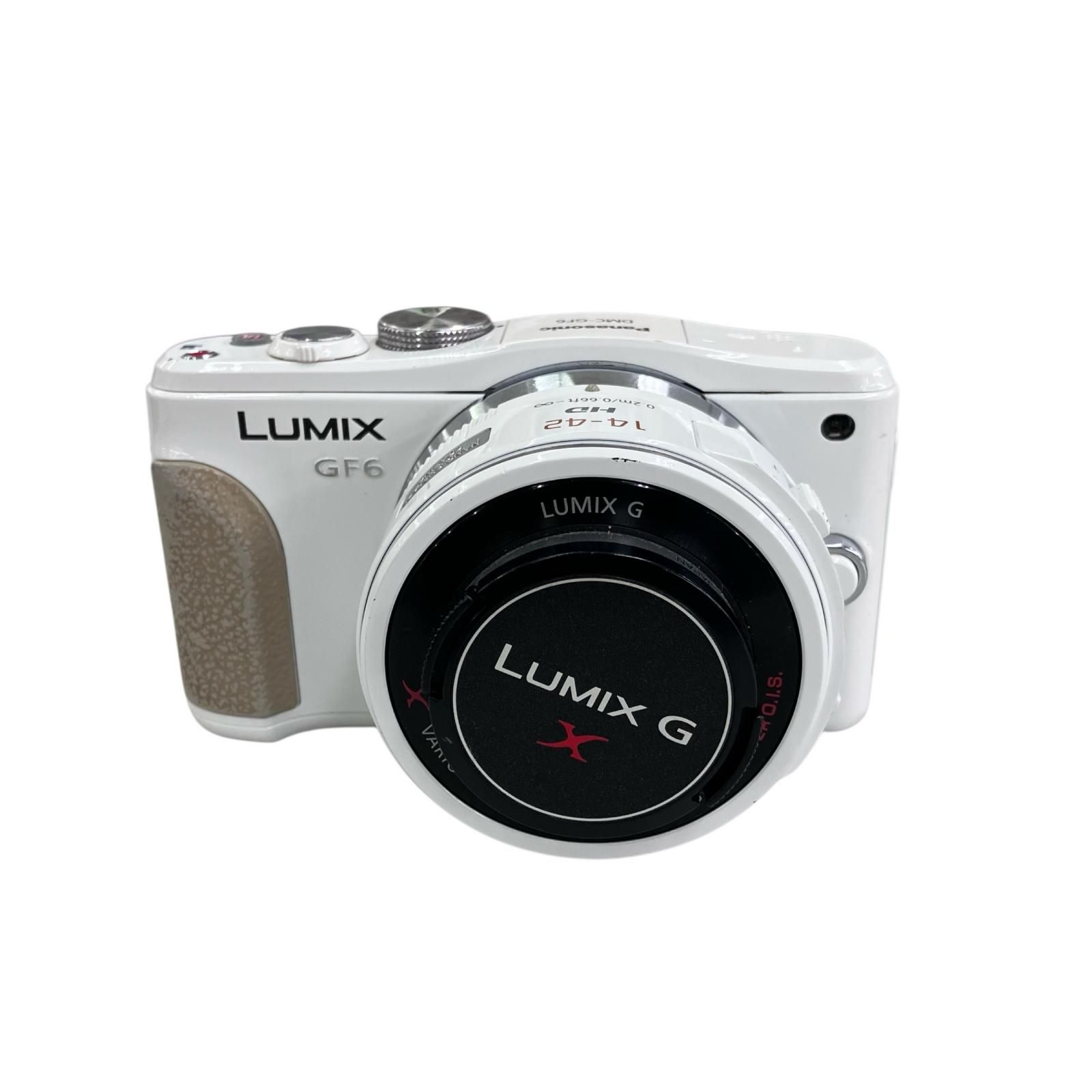 186000 動作 済み Panasonic パナソニック LUMIX ルミクス DMC-GF6 ホワイト