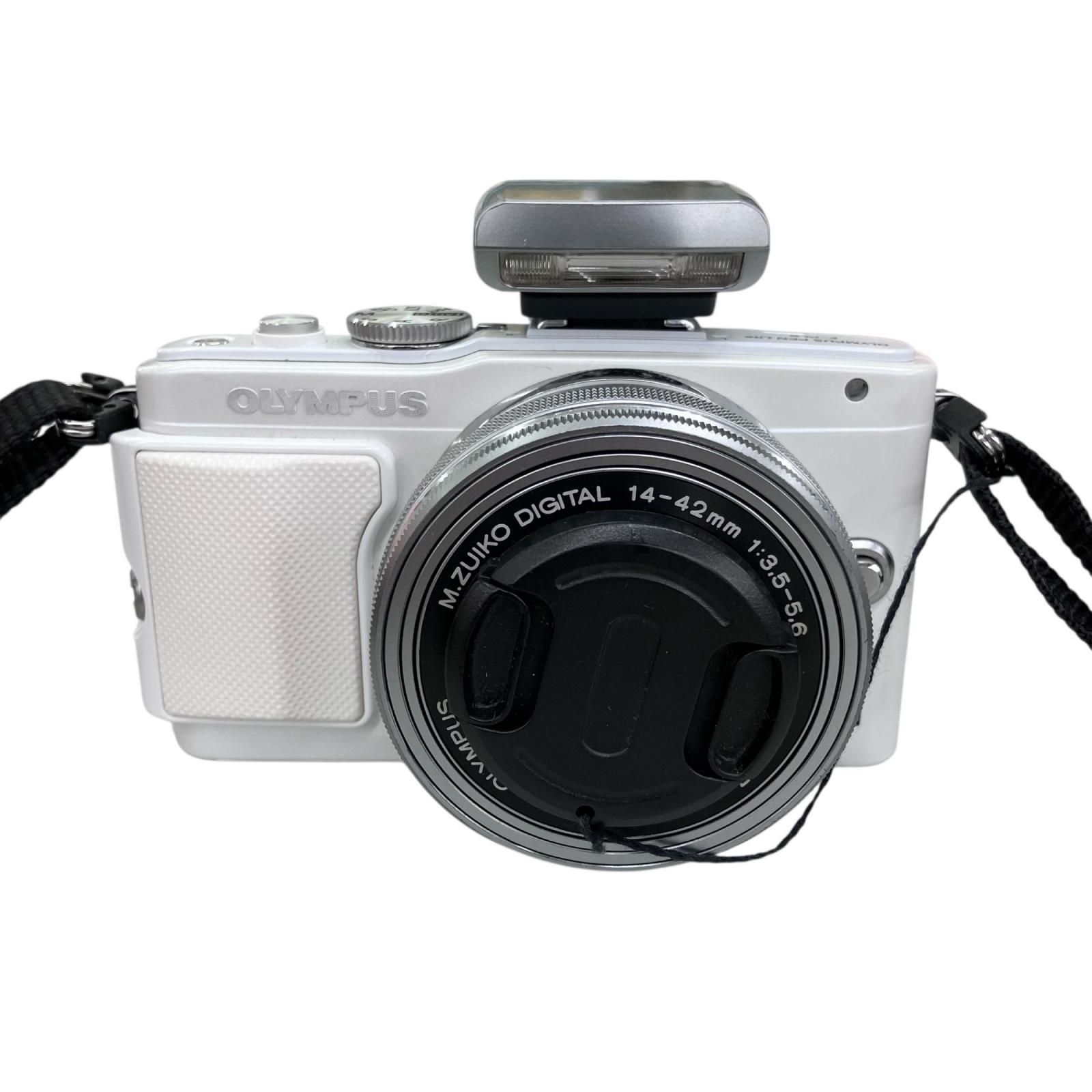 186000 動作 済み OLYMPUS オリンパス PEN Lite E-PL6 ホワイト