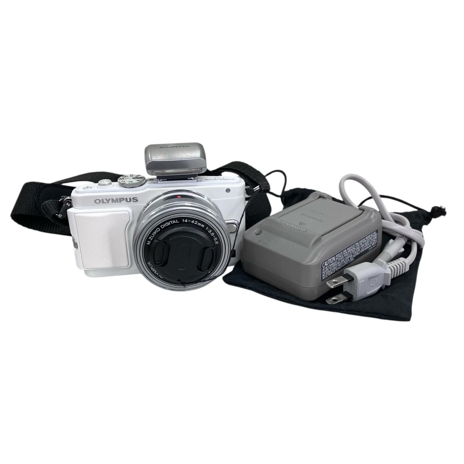 186000 動作 済み OLYMPUS オリンパス PEN Lite E-PL6 ホワイト