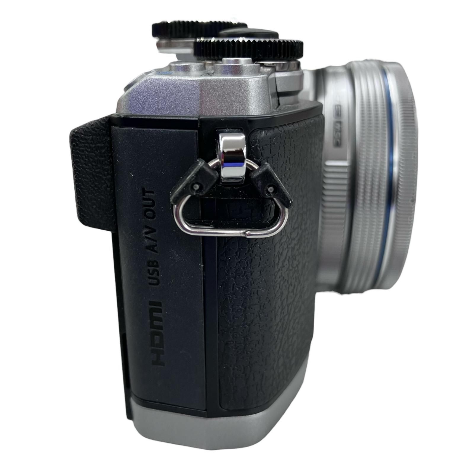  186000 OLYMPUS オリンパス ダブルズームキット ミラーレス一眼 OM D E M 10 ブラック ミラーレス一眼 デジタルカメラ