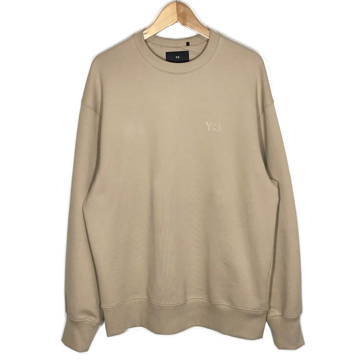 倉吉店 Y-3 ワイスリー スウェット FT CREW SWEAT クルーネックスウェット IV5581 ベージュ サイズ M 104