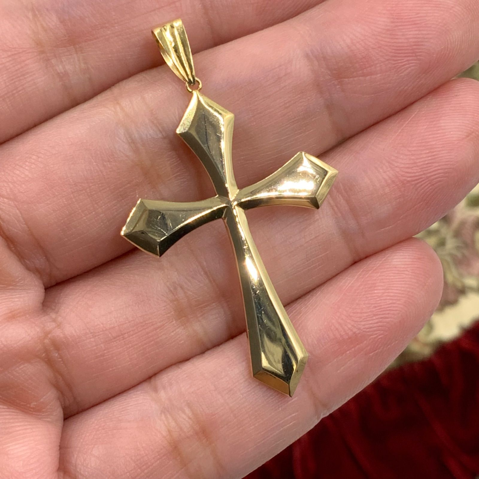 K18 クロスペンダント 3.3g