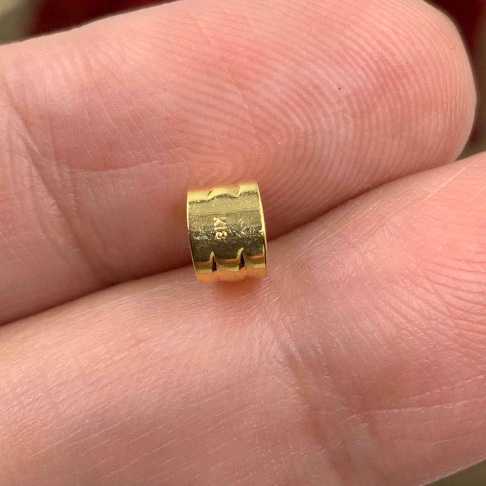  K 18 クロスペンダント 3.3 g チャーム アクセサリー