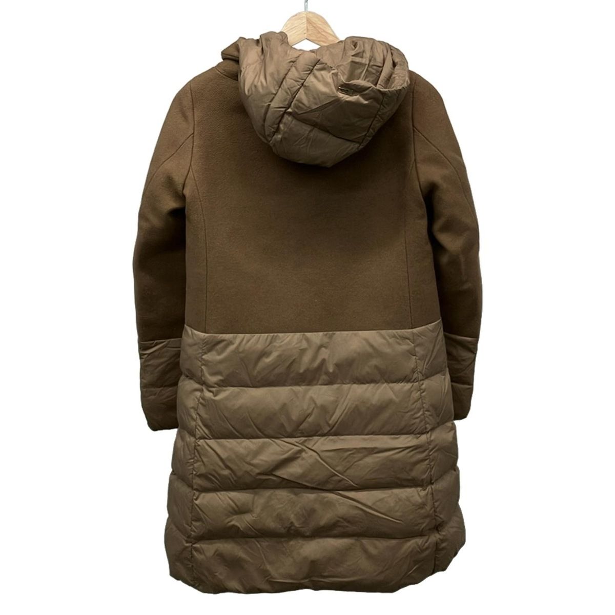 HERNO(ヘルノ) ダウンコート サイズ38 S レディース美品 - ベージュ