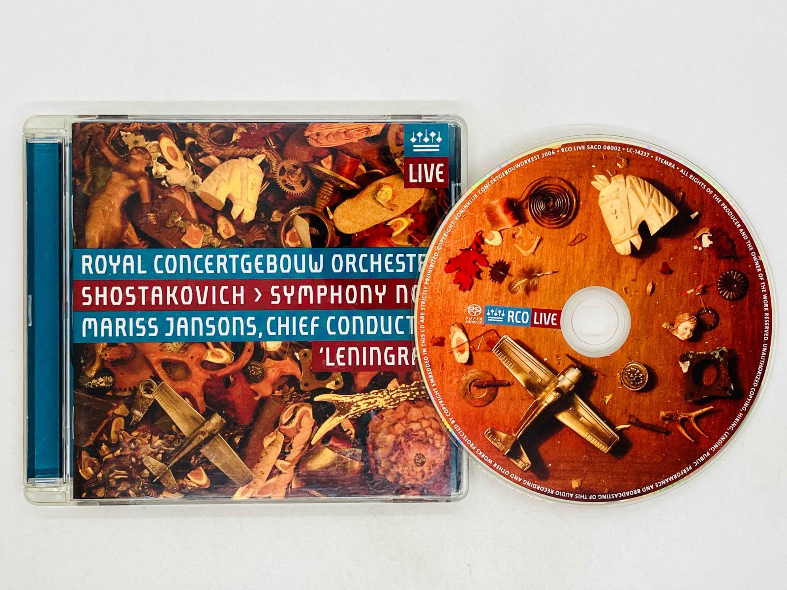 SACD 高音質 ショスタコーヴィチ 交響曲第7番 マリス・ヤンソンス指揮