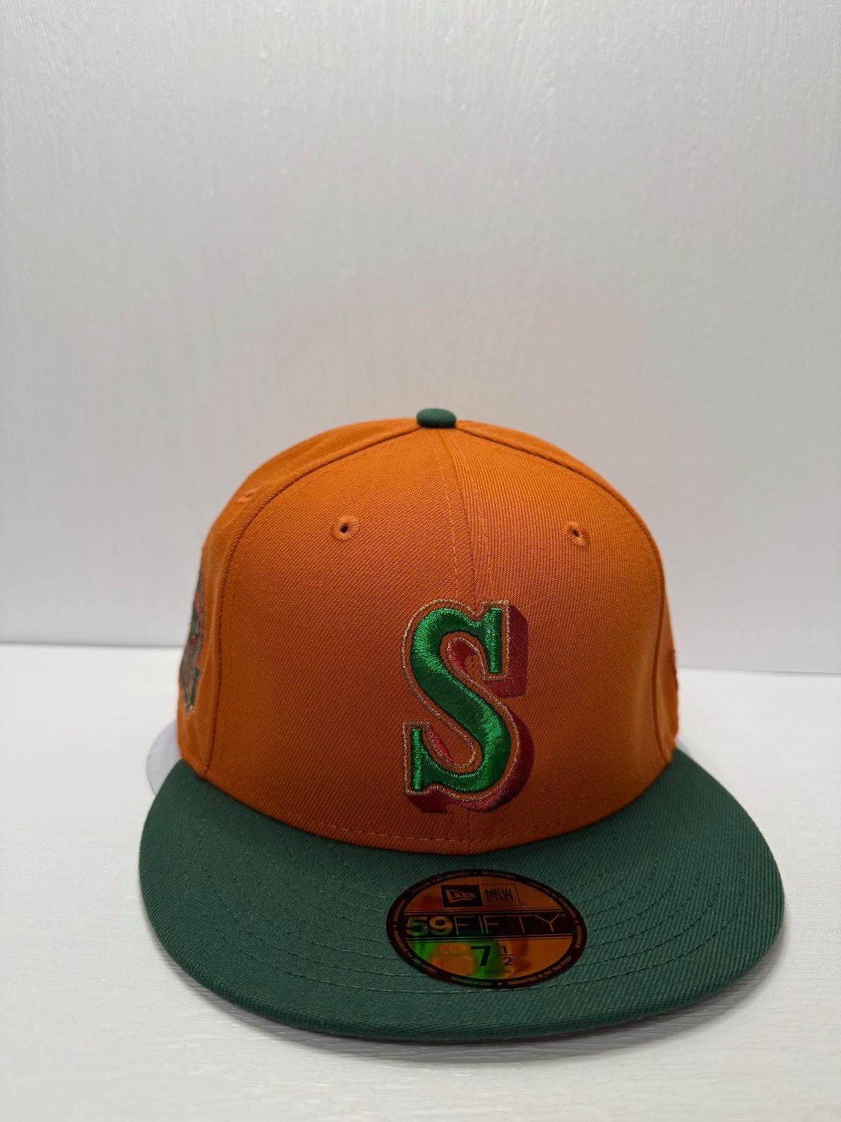 Newera シアトルマリナーズ 30 thアニバーサリー 59 fifty フィッティドキャップ ツートン