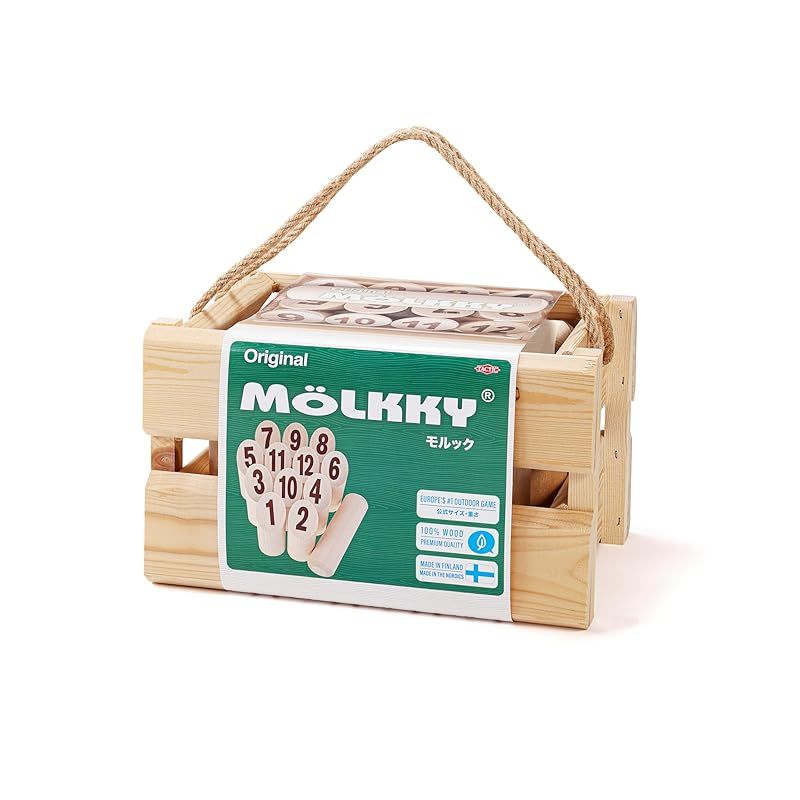 モルック 日本正規 モデル TACTIC MOLKKY OHSサプライ 外遊び 大会 スポーツ