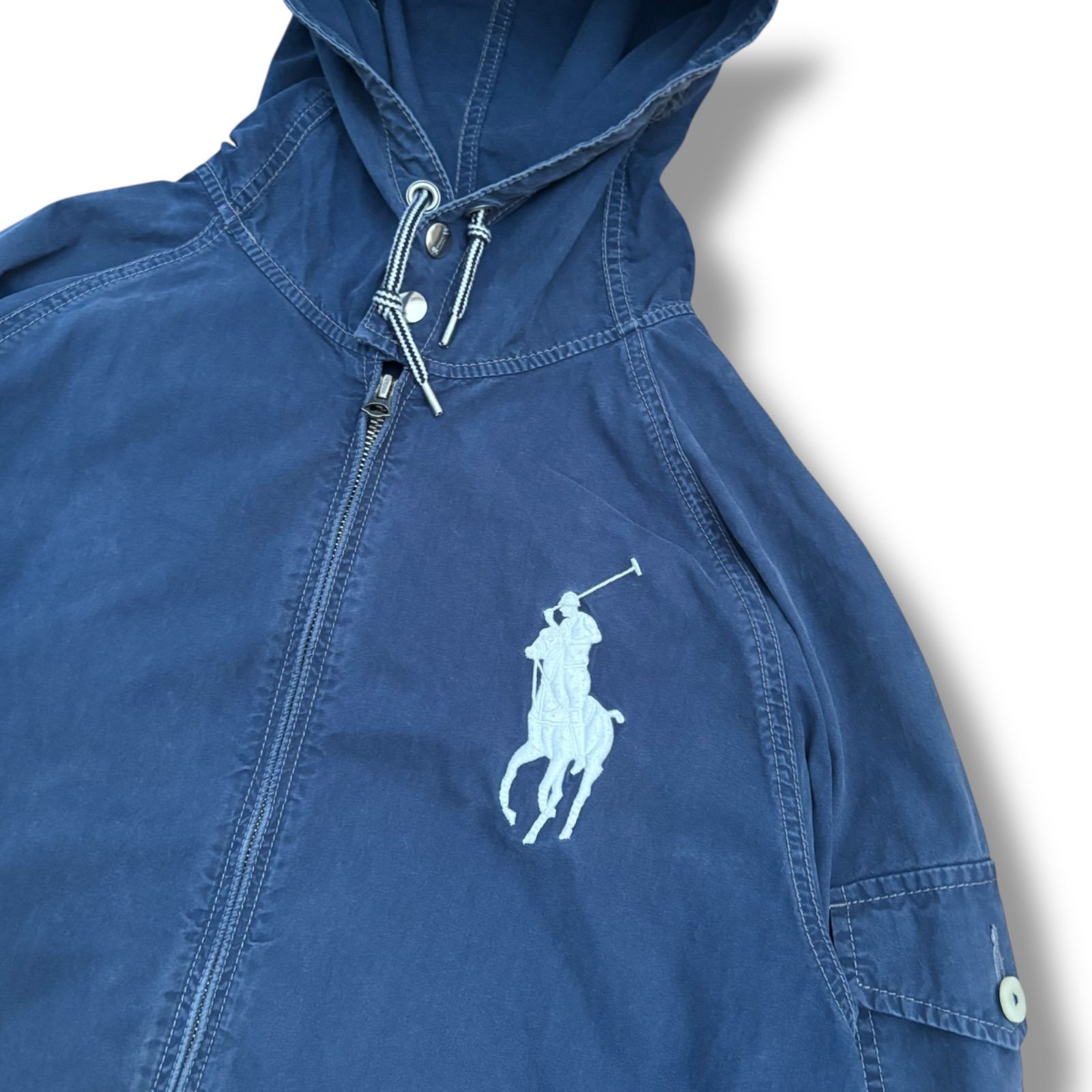 POLO RALPH LAUREN】ビッグポニー 刺繍 マウンテンパーカー XL - メルカリ