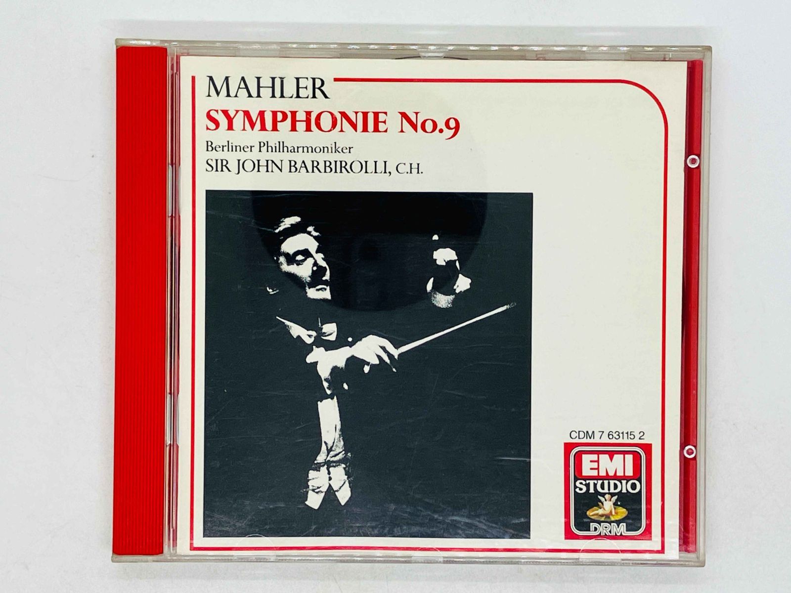CD 西独盤 マーラー 交響曲第9番 / バルビローリ指揮 / ベルリン