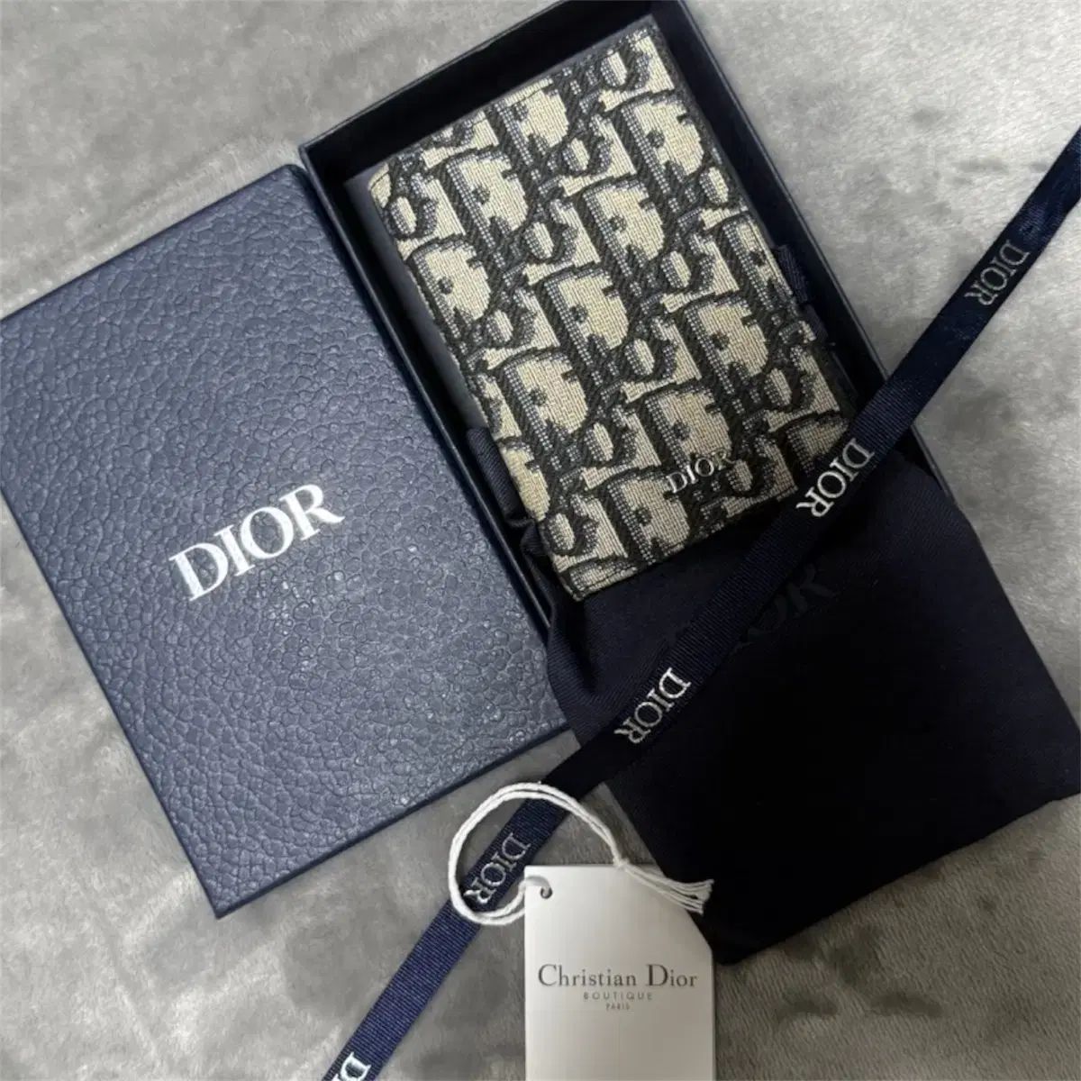 OS ディオール オブリーク オーガナイザー ベージュ