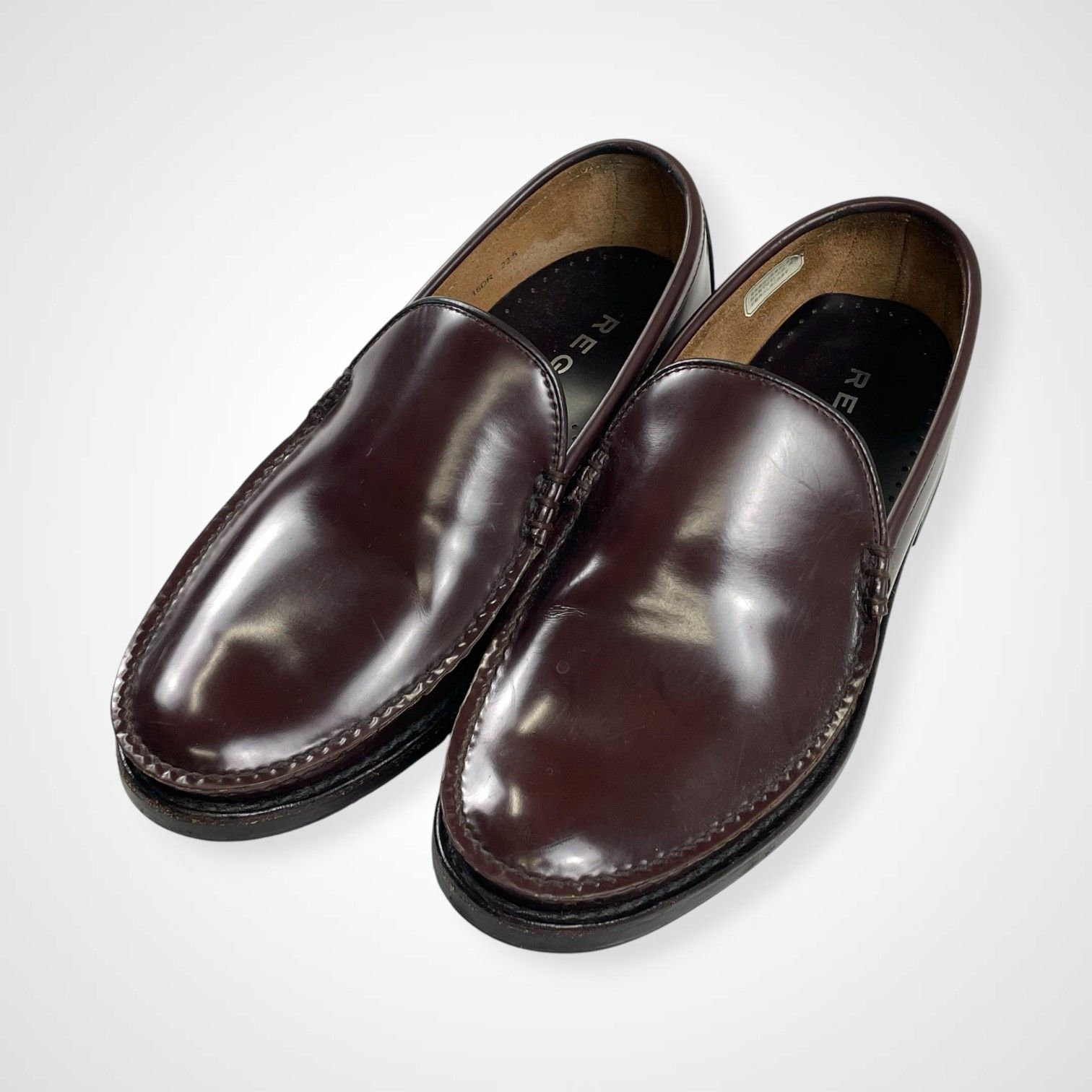 REGAL コブラヴァンプローファー ブラウン REGAL リーガル コブラヴァンプ ローファー 15DR 買取致しました